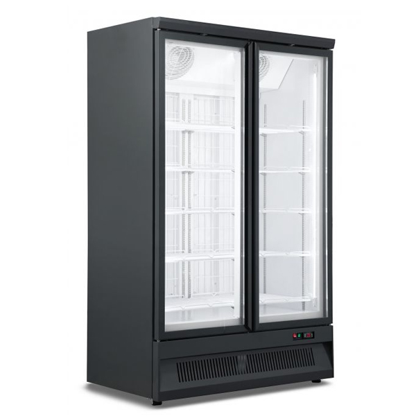Külmkapp kahe klaasuksega 1253x710x1997mm